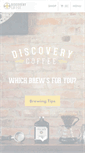 Mobile Screenshot of discoverycoffee.com